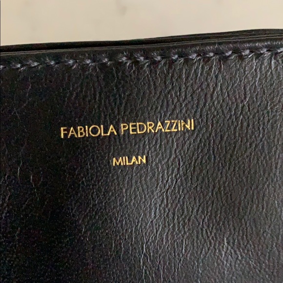 Black leather clutch - Picture 3 of 7